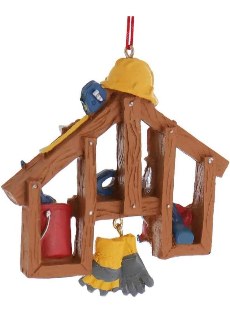 Kurt S. Adler Kurt Adler Construction Tools Resin Xmas Ornament  - Image 1