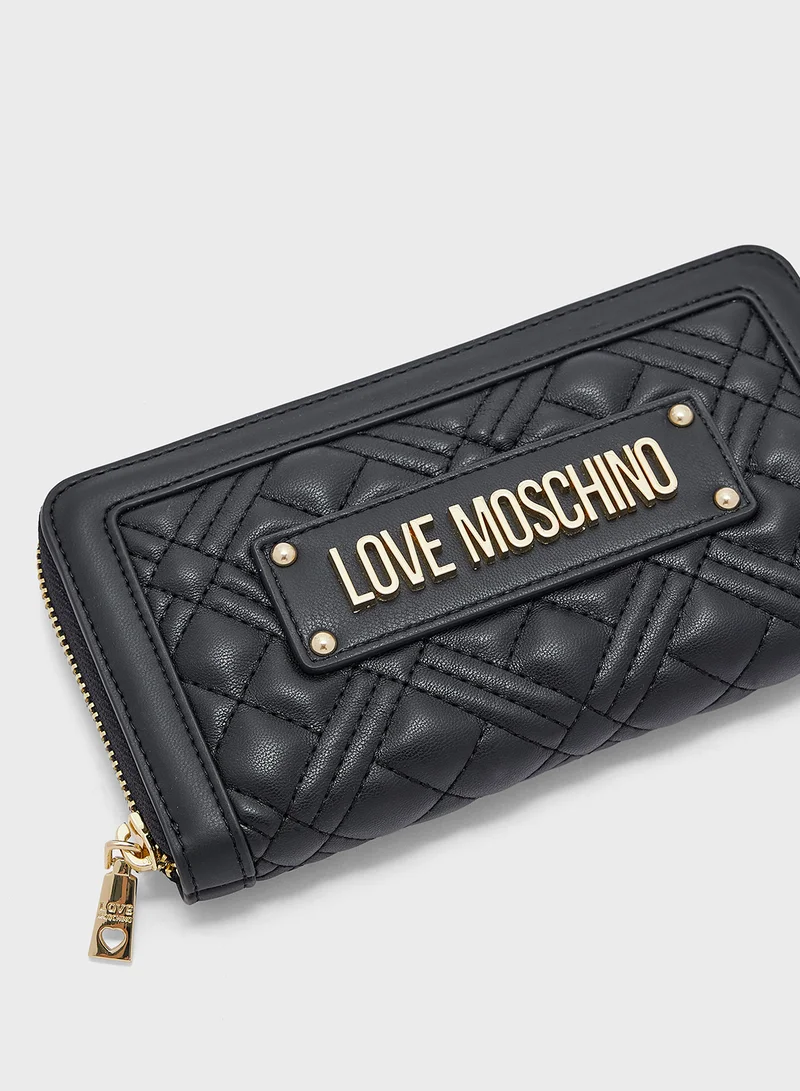 Love Moschino BLACK QUILTED PU BLACK QUILTED PU