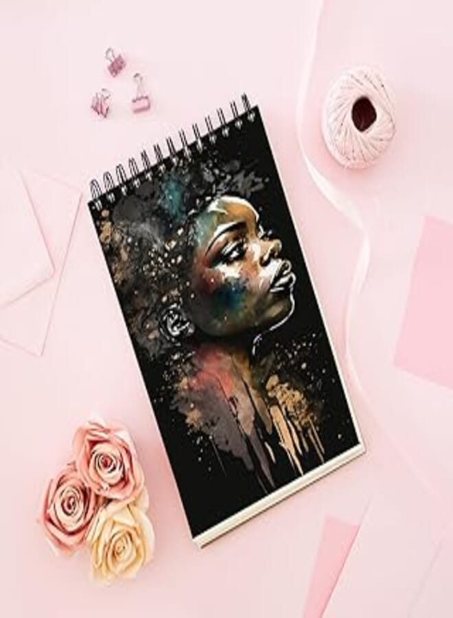 Notebook With Trendy design - Beautiful African Women