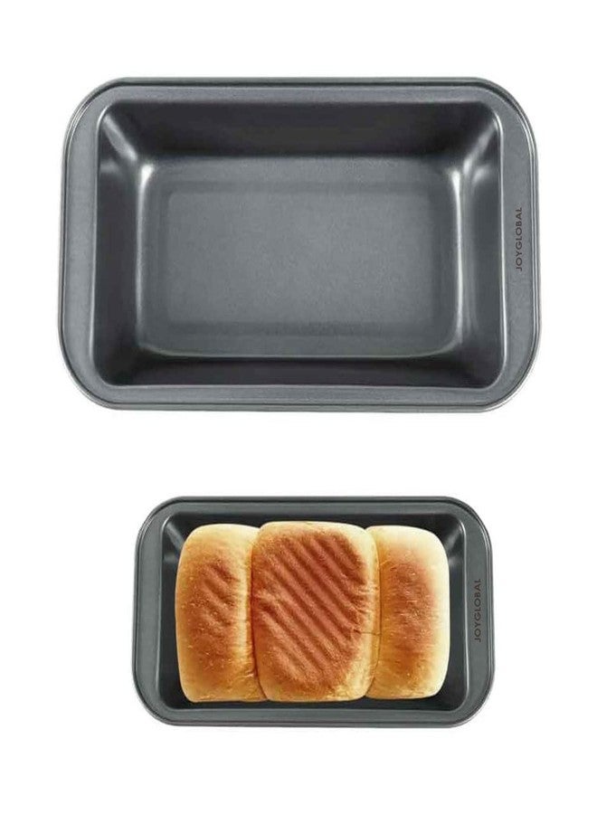 JoyGlobal Large Rectangle Shape Non-Stick Loaf Pan Bread Baking Mould Black Color (Capacity Approx : 1 KG) - Image 1
