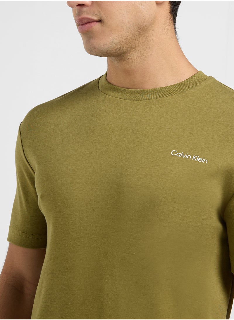 CALVIN KLEIN - Micro Logo T-Shirt - Image 1