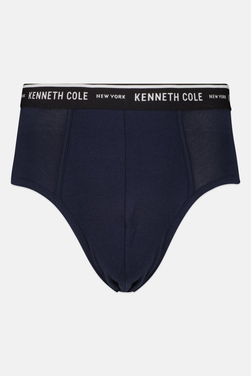 Kenneth Cole Men 2 Pack Brand Logo Trunks, Multicolor - Image 5