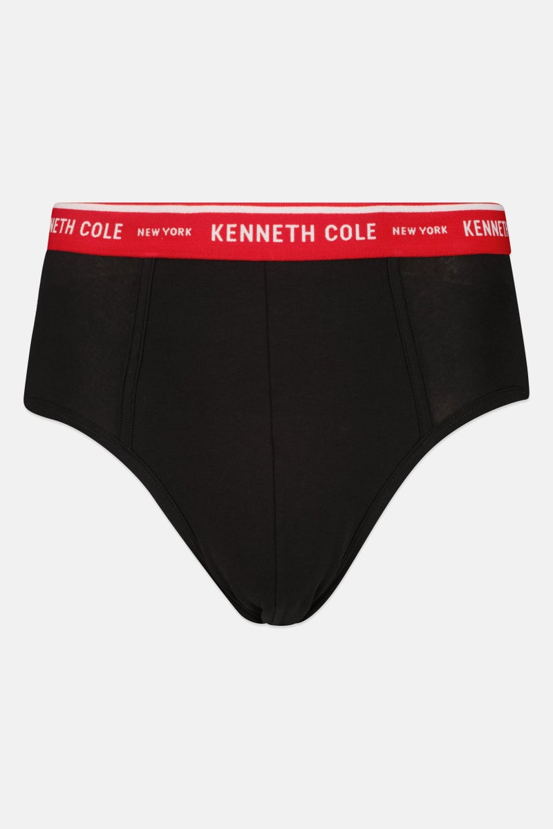 Kenneth Cole Men 2 Pack Brand Logo Trunks, Multicolor - Image 4