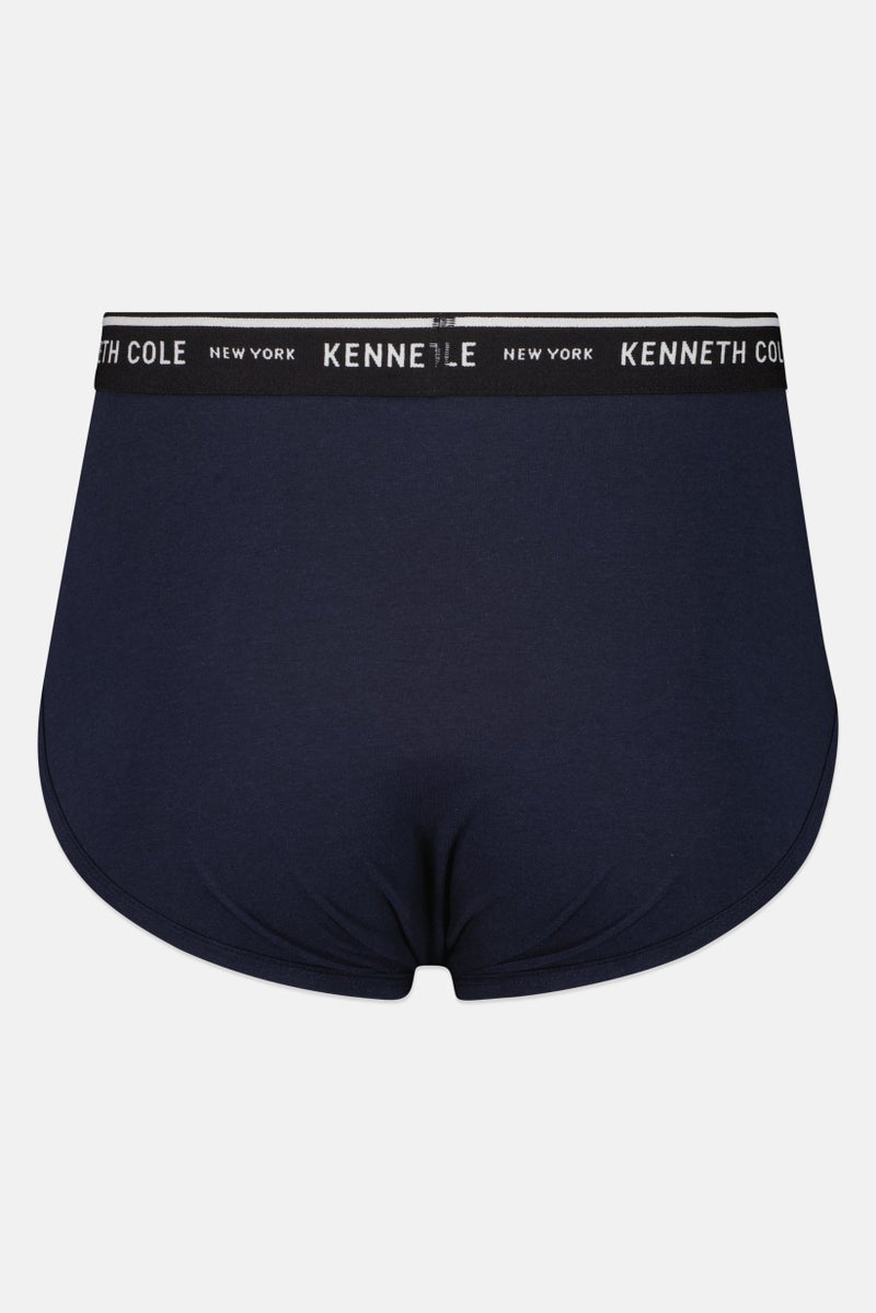 Kenneth Cole Men 2 Pack Brand Logo Trunks, Multicolor - Image 3