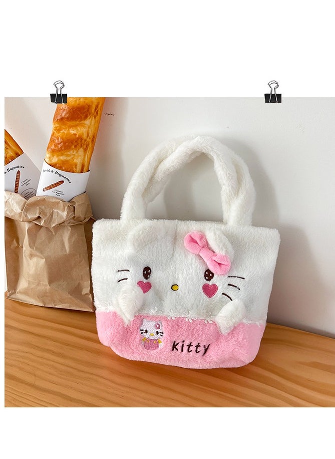 Sanrio - HelloKitty Plush tote Bag Cartoon Crossbody for Girls Gift - Image 1