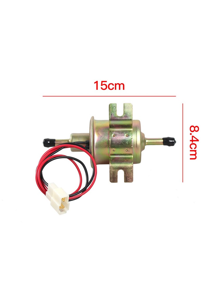 general 7-piece car modification accessories intake pipe exhaust pipe baffle kit universal electric fuel pump kit - Image 2