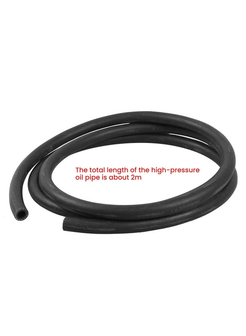 general 7-piece car modification accessories intake pipe exhaust pipe baffle kit universal electric fuel pump kit - Image 3