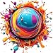MINIWAN 500Piece Abstract Art Jigsaw Puzzle for Adults Challenging Gradient Color Design 20x20 Inch Puzzle Unique Gift for Art Lovers Puzzle Enthusiasts - Image 2