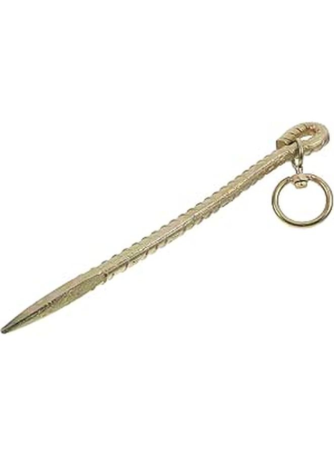 Heavy Duty Galvanized Steel Dog Tie Out Stakes with Swivel Anchor for Yard Canopy Tent - Image 1
