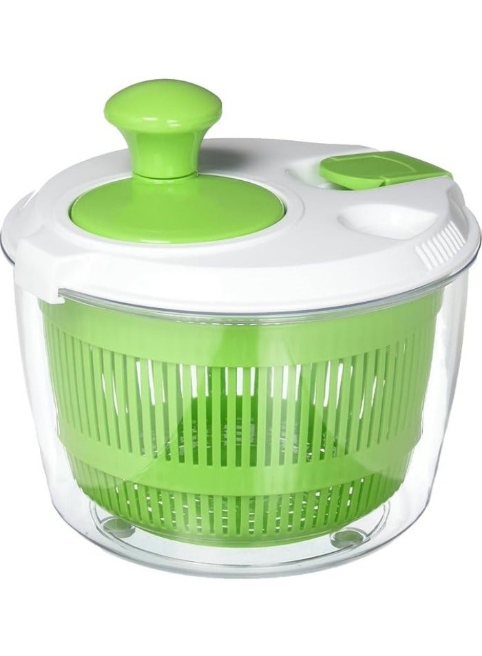 Salad Spinner- Wash, Spin & Dry Salad Greens, Fruits & Vegetables  - Image 1