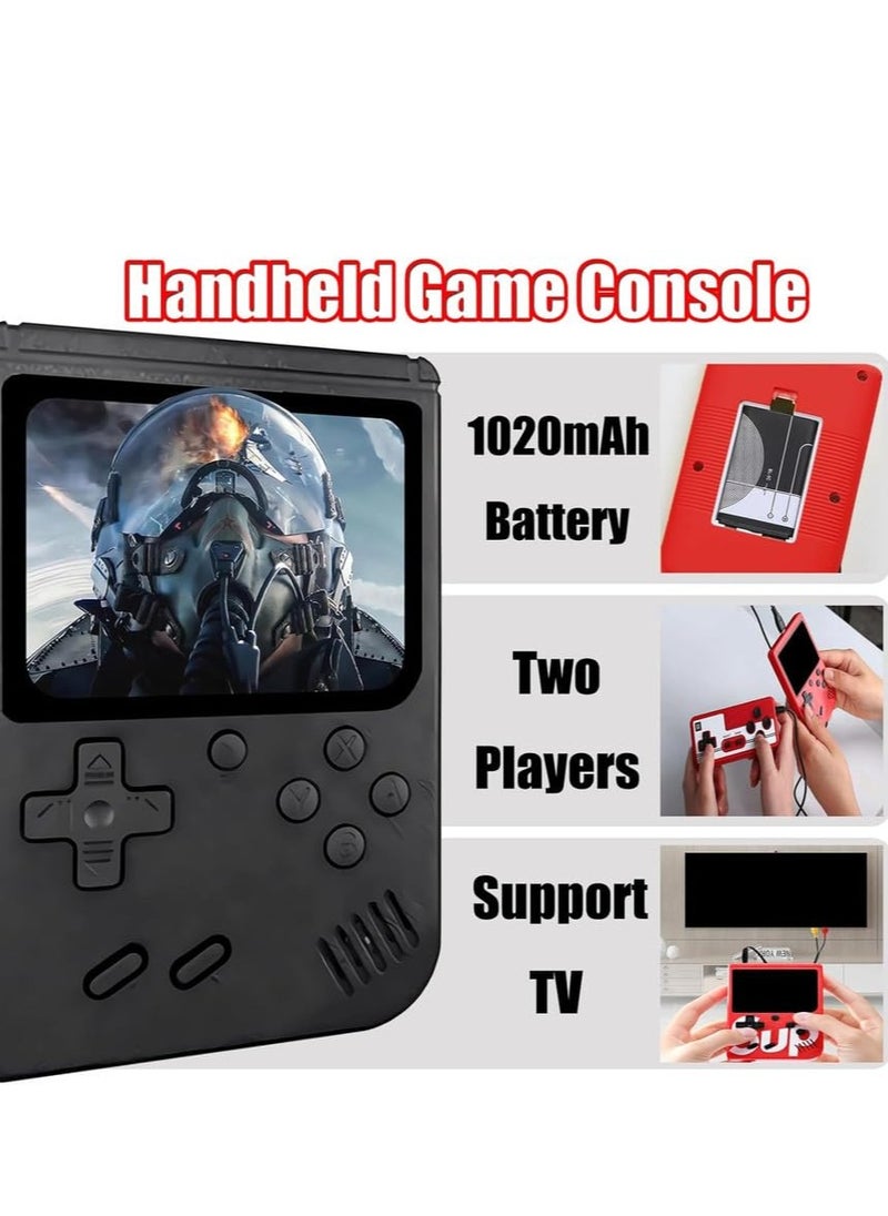 Daytoyz - Portable Retro Gaming Console with 500 Built-In Games, Dual Player Mode, TV-Out Support & Included Controller – Handheld System with HDMI Connectivity for Home and Travel - Image 1