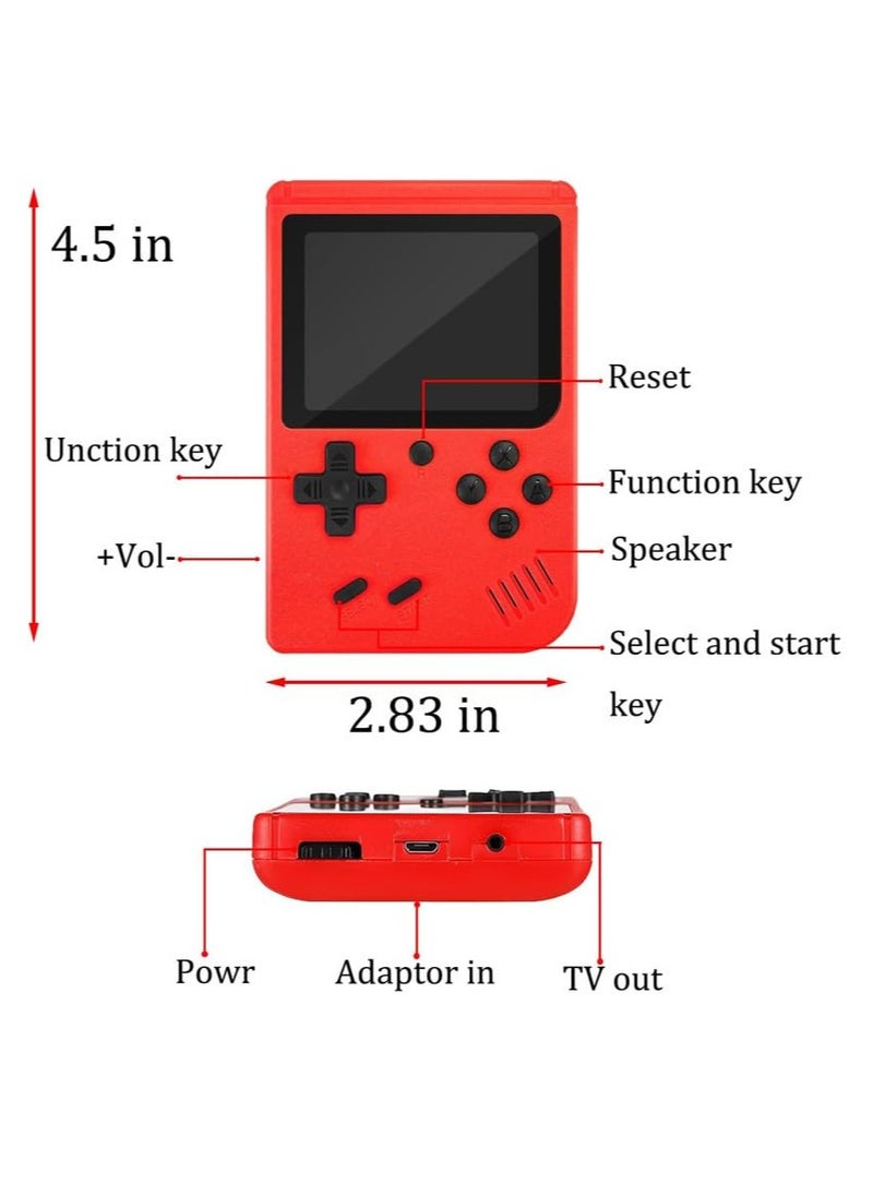 Daytoyz - Portable Retro Gaming Console with 500 Built-In Games, Dual Player Mode, TV-Out Support & Included Controller – Handheld System with HDMI Connectivity for Home and Travel - Image 1