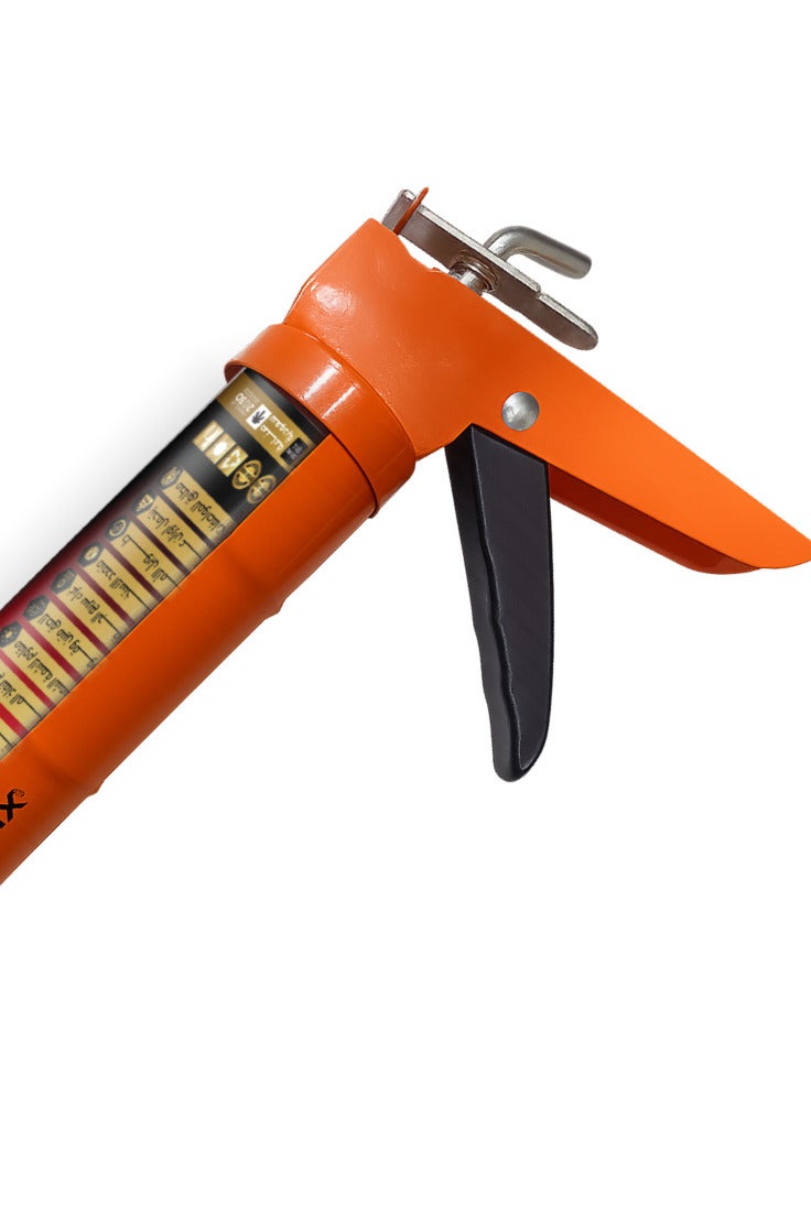 Somafix Manual Silicone Caulking Gun for Sealant and Adhesive – Compatible with Standard Silicone Cartridges | Professional Applicator Tool for Caulking Tile, Glass, and Aluminum - Image 4