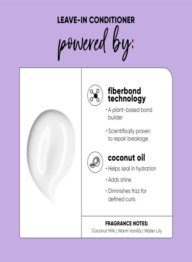 HASK بلسم هاسك توست تامر بدون شطف بتقنية فايبر بوند وزيت جوز الهند للشعر المموج، المجعد، المتجعد والمجعد، يقوي، يقلل التجاعيد، يعزز الترطيب، نباتي، خالي من الكبريتات - 6.7 أونصة سائلة - Image 3