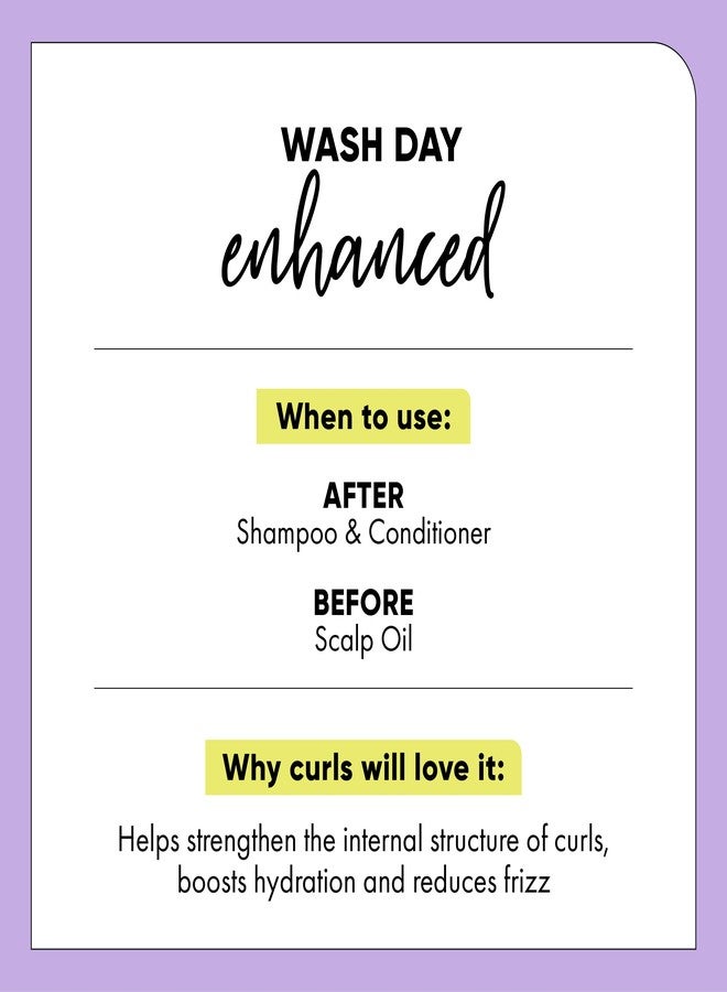 HASK بلسم هاسك توست تامر بدون شطف بتقنية فايبر بوند وزيت جوز الهند للشعر المموج، المجعد، المتجعد والمجعد، يقوي، يقلل التجاعيد، يعزز الترطيب، نباتي، خالي من الكبريتات - 6.7 أونصة سائلة - Image 4