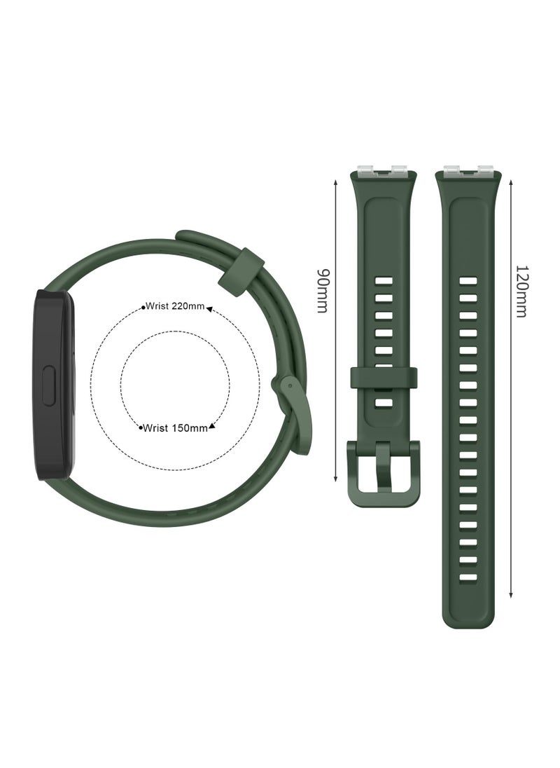 HW - Soft Silicone Strap Compatible With Huawei Band 8,Huawei Band 9,Waterproof Breathable Adjustable Replacement Sport Bands for HUAWEI Band 8 & Band 9 - Image 1