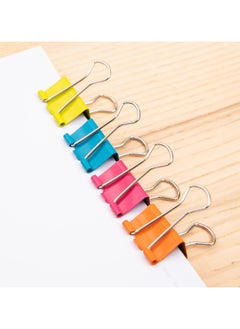 Deli Deli E8559 Binder Clips - 25mm - Assorted Colors  - Image 2