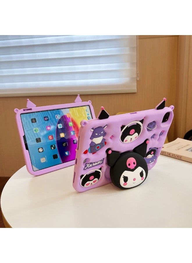 Compatible with Samsung Galaxy Tab A9 Case 8.7 inch  Shoulder Strap, Soft Silicone Multi-Angle Kids Cover for Galaxy Tab A9 Tablet SM-X110/X115 - Image 5