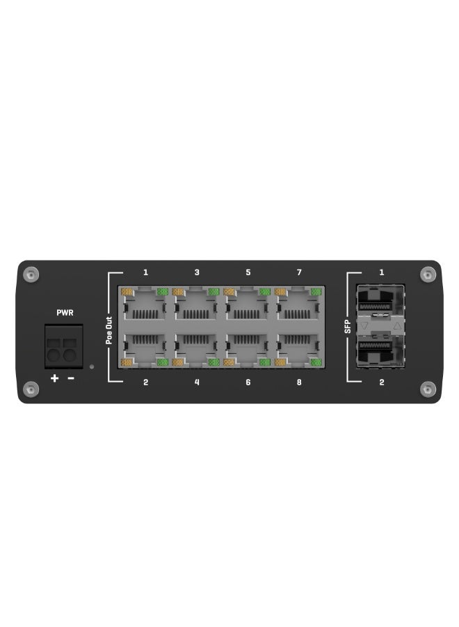 TELTONIKA TSW200 commutateur réseau Non-géré Gigabit Ethernet (10/100/1000) Connexion Ethernet, supportant l'alimenta - Image 4