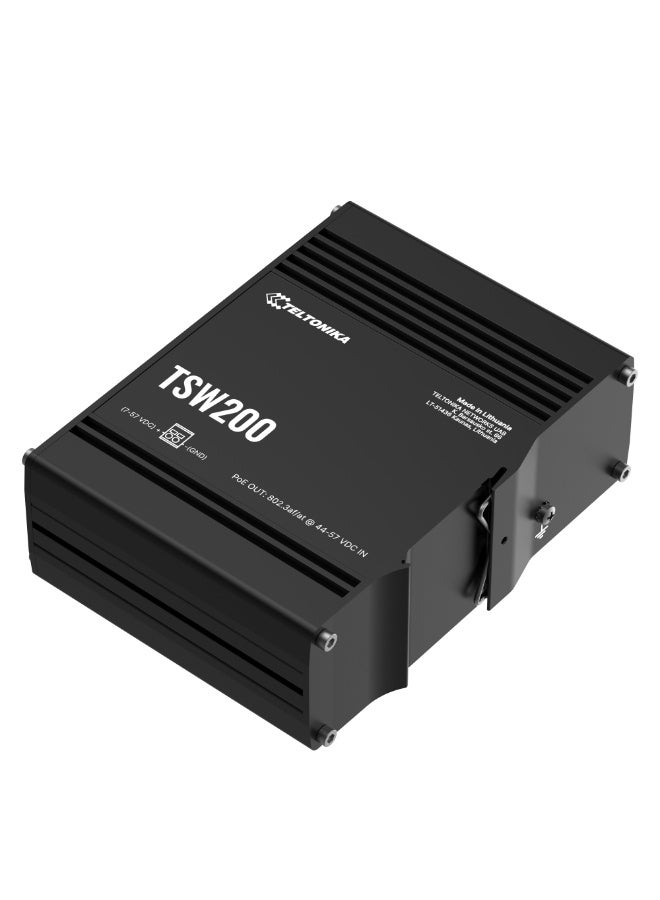 TELTONIKA TSW200 commutateur réseau Non-géré Gigabit Ethernet (10/100/1000) Connexion Ethernet, supportant l'alimenta - Image 2