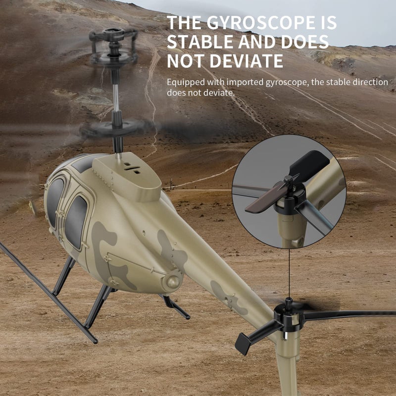 GoolRC RC Helicopter Remote Control Helicopter Toys for s 2.4GHz RC Drone Remote Control Plane Gyro Stabilization RC Airplane Altitude Hold Toy Gift for s s Adults 3 Batteries - Image 2