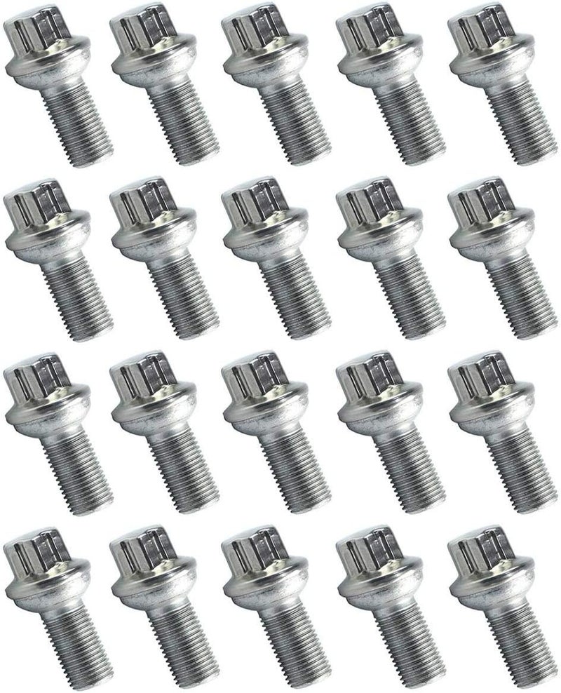 Bapmic Stainless Steel Wheel Lug Bolt Set for Mercedes - Image 1