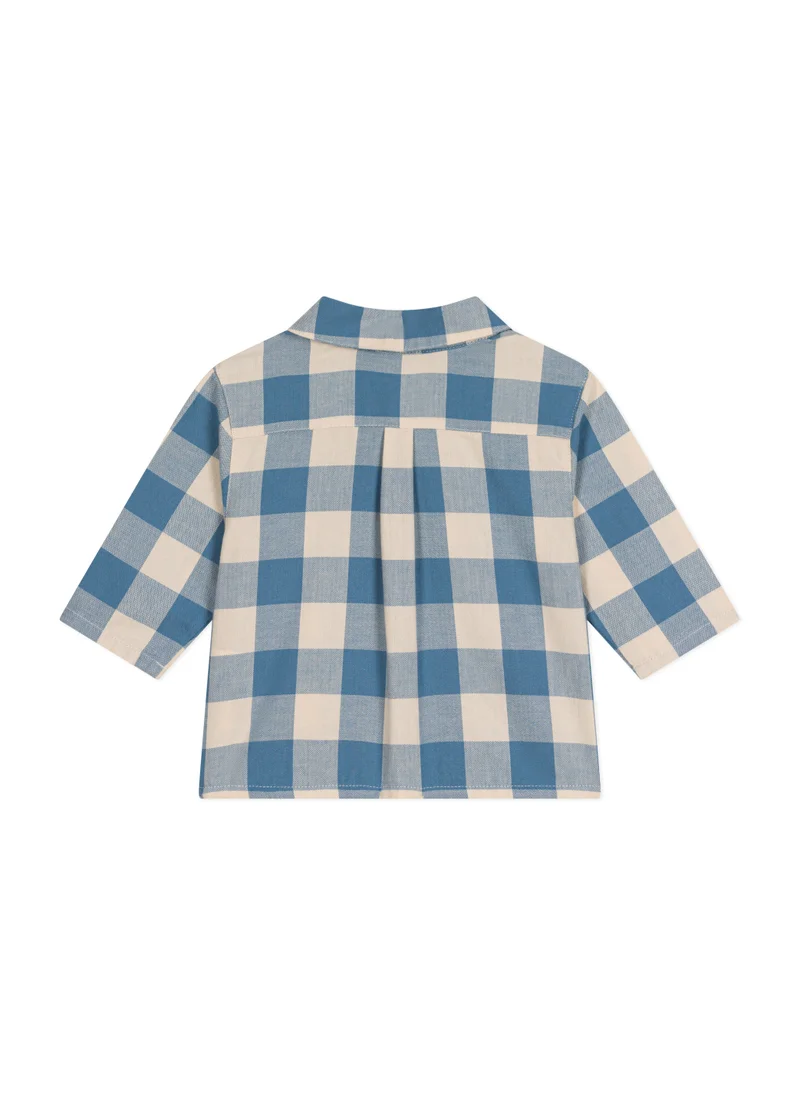 Petit Bateau Babies' flannel shirt