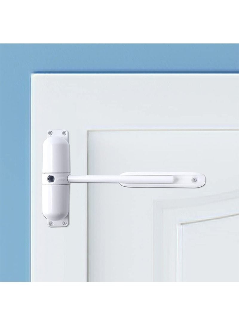 Aikanbo Door Closer Automatic Safety Spring Door Closer Anti-Theft Easy to Install to Convert Hinged Doors to Self Closing - Image 4