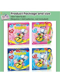 Generic ABC Sound Books Interactive Electronic Learning Books for Toddlers with Alphabet, Numbers, Animals, Music, Games Educational Toys for Kids 3 Years+  - Image 5