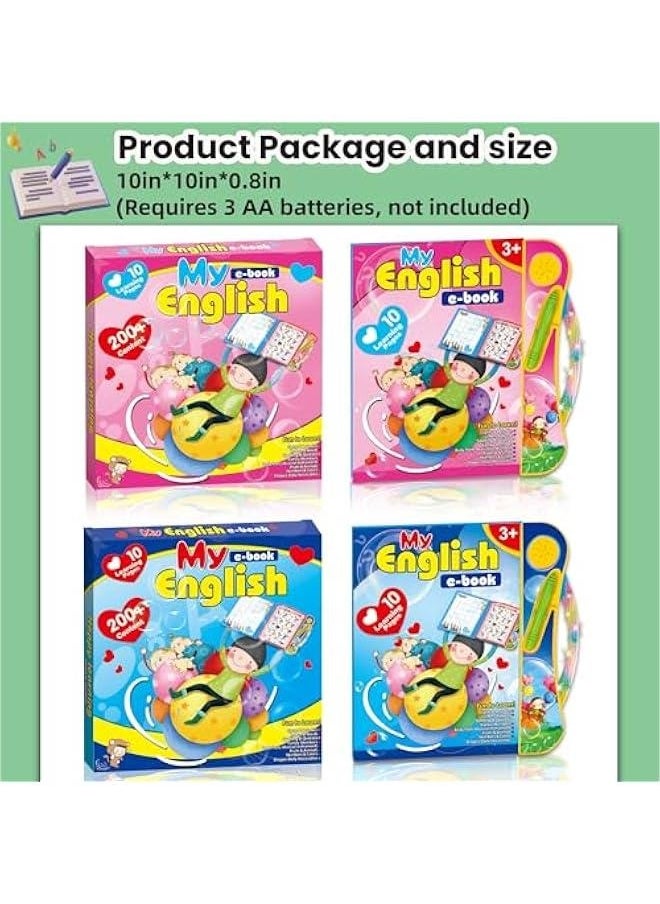 ABC Sound Books Interactive Electronic Learning Books for Toddlers with Alphabet, Numbers, Animals, Music, Games Educational Toys for Kids 3 Years+  - Image 5