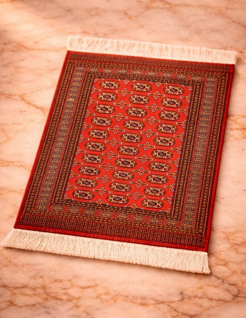 Tohfa Luxe Tohfa Luxe Najma Tile Mouse Pad 23 × 18 cm – Arabic-Inspired Elegant Desk Accessory