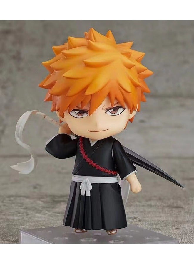 عام بليتش حرف نموذج سطح المكتب الديكور كوروساكي إيتشيغو المنقولة دمية نموذج جمع ألعاب الديكور الهدايا للعائلة والأصدقاء - Image 1