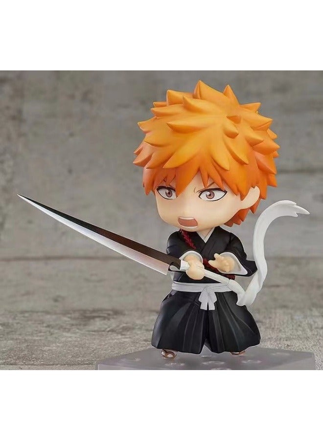 عام بليتش حرف نموذج سطح المكتب الديكور كوروساكي إيتشيغو المنقولة دمية نموذج جمع ألعاب الديكور الهدايا للعائلة والأصدقاء - Image 2