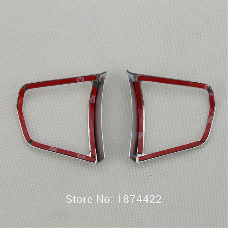 Wivplex ABS Chrome Steering Wheel Button Cover Trim for BMW - Image 2