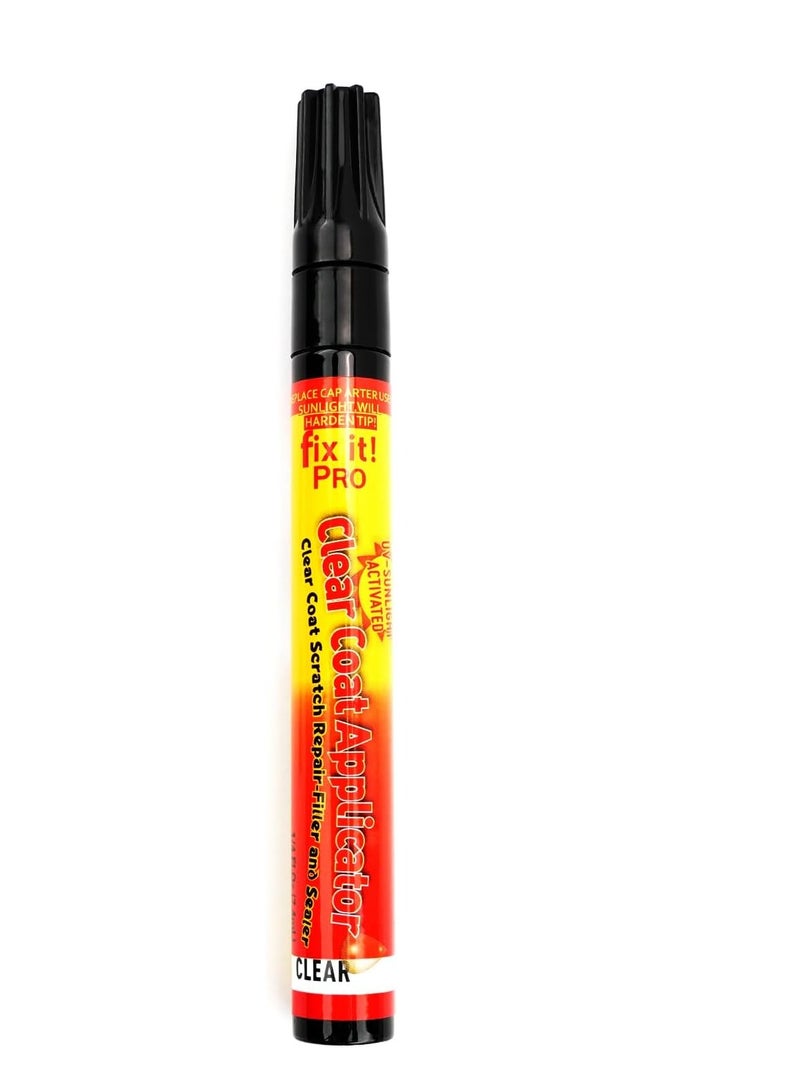 Plan A Fix It Pro Clear Car Paint Repair Pen for Minor and Medium Scratches, Practical Tool to Easily Repair All Colors of Cars Scratches, Not Fit Deep Scratches, Quick Repair and Professional Look (3) - Image 1