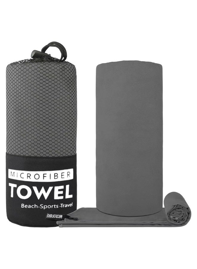 YOGA Swimming,double-sided Velvet Quick-drying Towel Microfiber Sports Fitness Towel Portable - Image 1