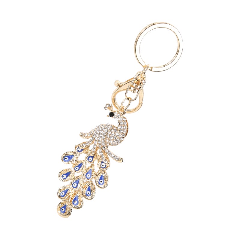 Evil Eye Keychain Durable Protection Charm Good Luck Keychain for Handbag Hooks Home Decoration - Image 3