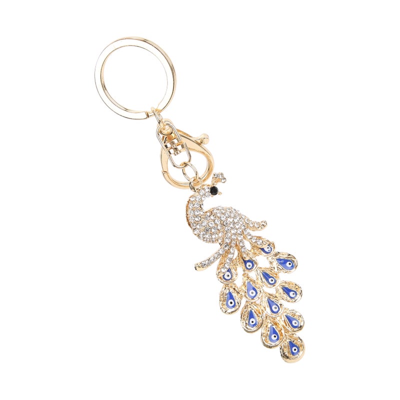Evil Eye Keychain Durable Protection Charm Good Luck Keychain for Handbag Hooks Home Decoration - Image 2