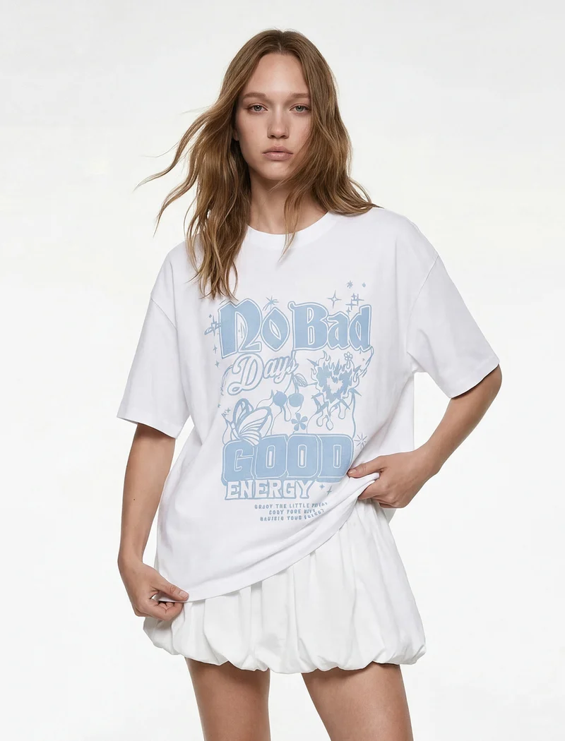 كوتون Oversized T-Shirt