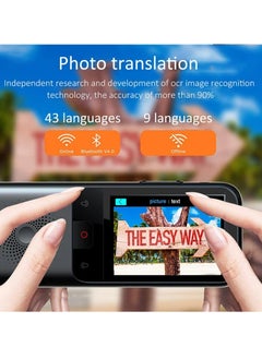 AS SEEN ON TV Instant Two Way Language Translator, T11 Language Translator Voice Device With 2.4 Inch Hd Touch Screen, Portable Instant Voice Translator Support 134 Online Languages And Online Photo Translation  - Image 4