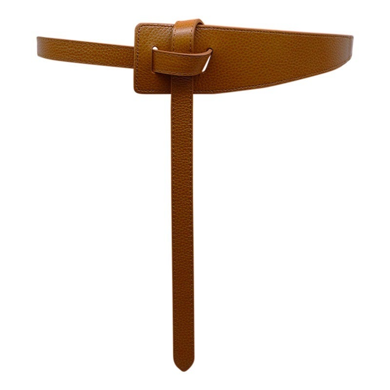 Womens Fashion Belt for Sweaters and Coats Khaki - Image 5