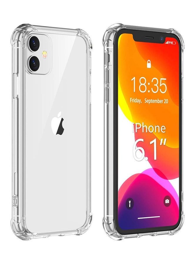 iphone 11 Pro max case ultra thin HD clear slim soft tpu protective case hard pc back + frame shock absorption anti scratch cover cases (6.5 inch) - Image 1