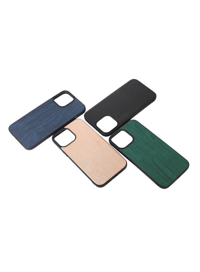 اس-توب جراب لهاتف iPhone 12 Pro Max مصنوع من مادة البولي يوريثين الملمس الخشبي - Image 4