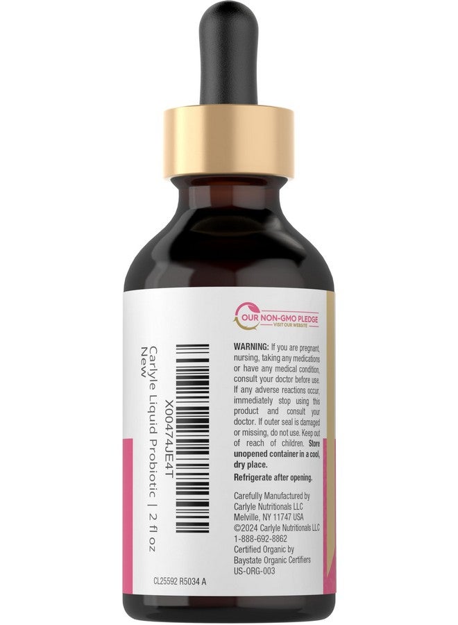 Carlyle Liquid Probiotic for Women | 2 fl oz | with Organic Sunflower Oil | 3 Billion Active Organisms | Dietary Supplement for Her - Image 3