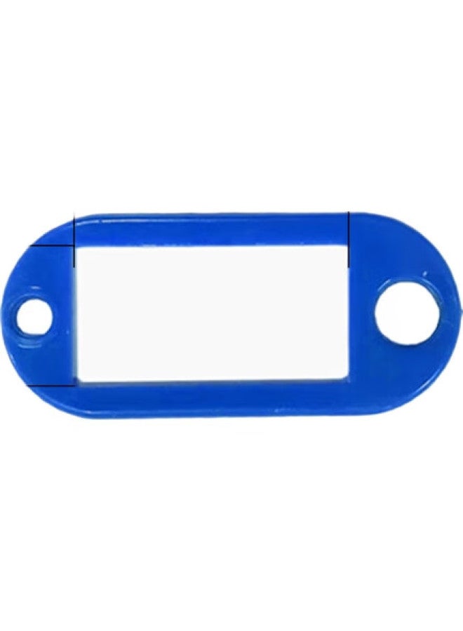 Befon Deyin Key Tags, Key Labels, Key Fobs, Office Key Tags, Office Supplies, Blue, 50 Pieces/Box - Image 3