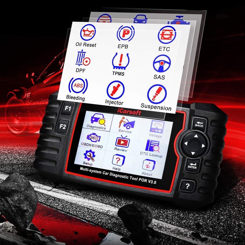 iCarsoft POR V3.0 Diagnostic Tool for Porsche/Cayenne with Auto VIN and Quick Test - Image 2