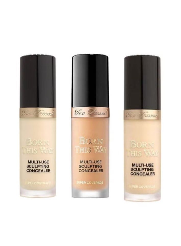 Too FacedCosmetics Too Faced Concealer Almond + Too Faced Concealer Vanilla + Too Faced Concealer Warm Sand - Image 1