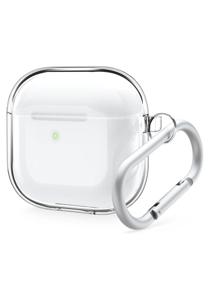 Elago - Clear Hang compatible with AirPods 4 case cover (2024) with Carabiner - Transparent - Image 1