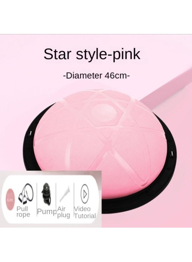 TIANQI Wave Speed Ball Semicircle Foot Balance Ball Training Pilates Thickened Explosion-proof Yoga Ball Fitness Core Weight Loss Equipment - Image 1