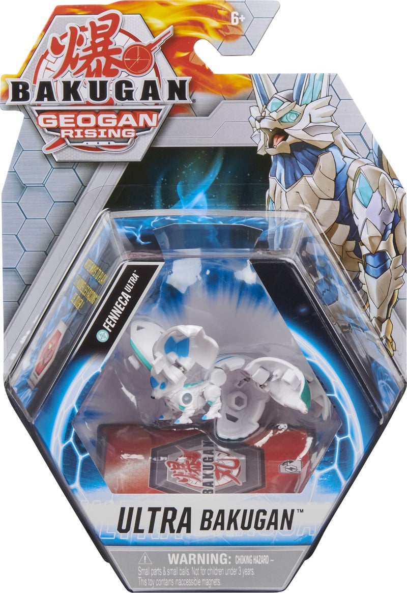 Bakugan Ultra Fenneca 3inch Tall Geogan Rising Collectible Action Figure and Trading Card - Image 2